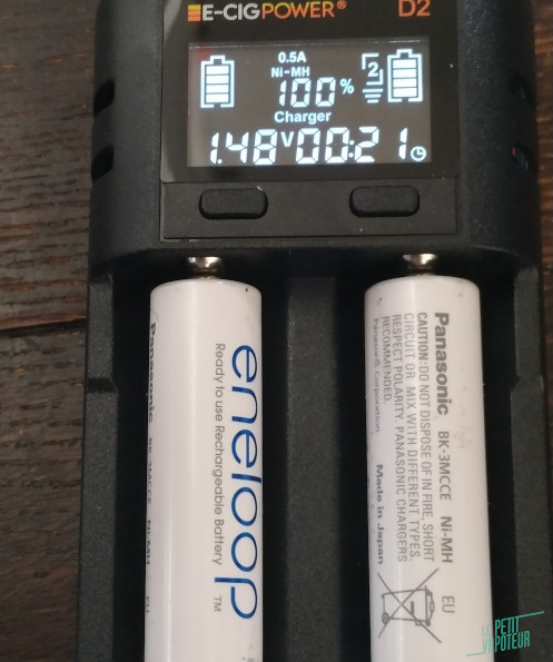ecig power D2 LPV eneloop